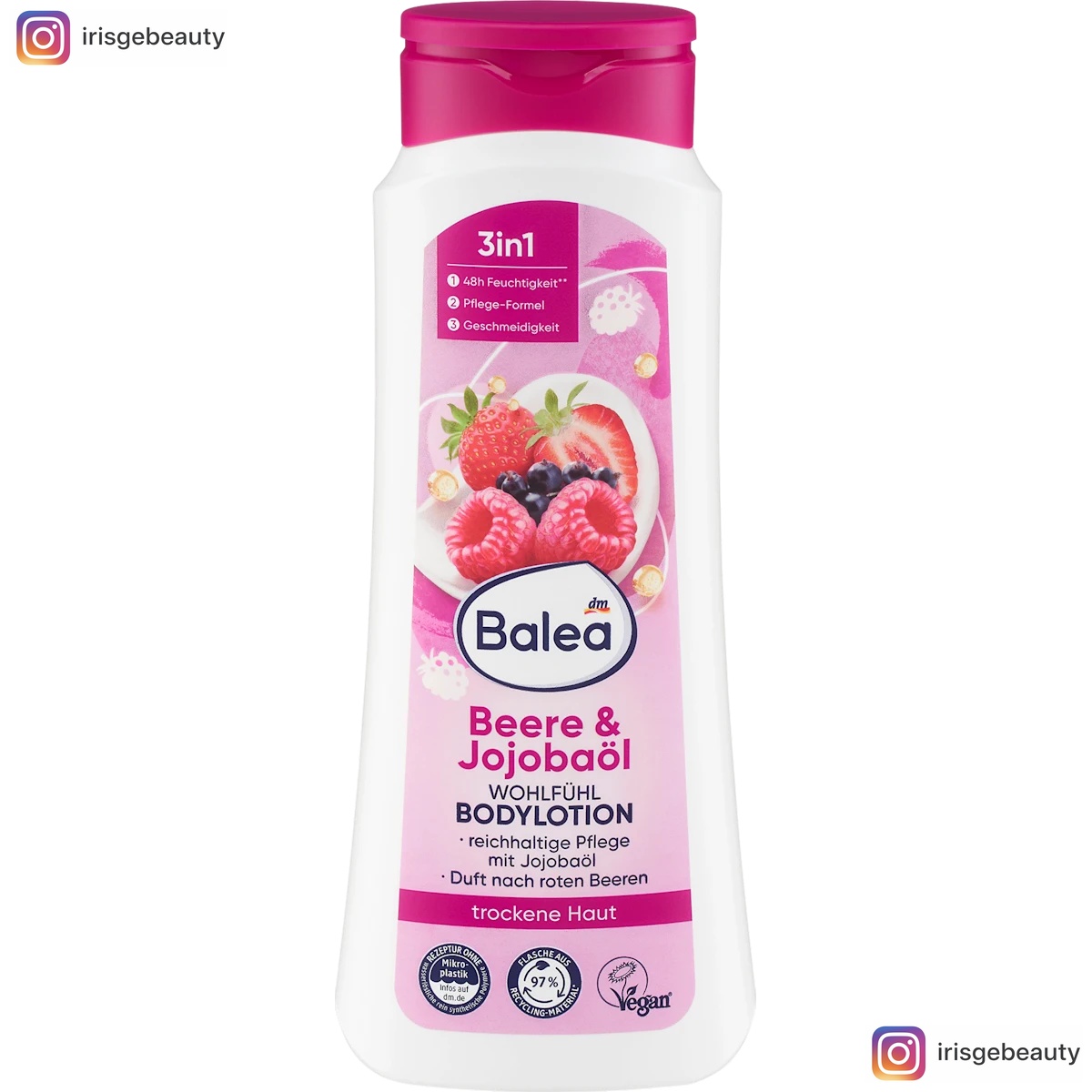 Balea Body Lotion berry & jojoba oil 