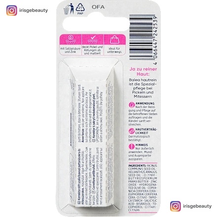 Thumbnail of Balea Concealer Stick, Skin Clear, Colour 10 (Light Skin Tone), 4.5 g