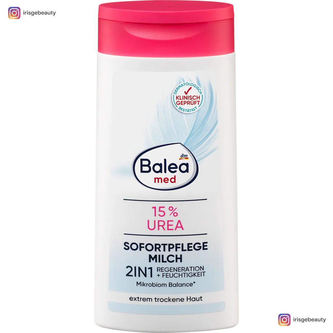Balea Med Instant Care Milk 2-in-1 15% Urea, 250 ml