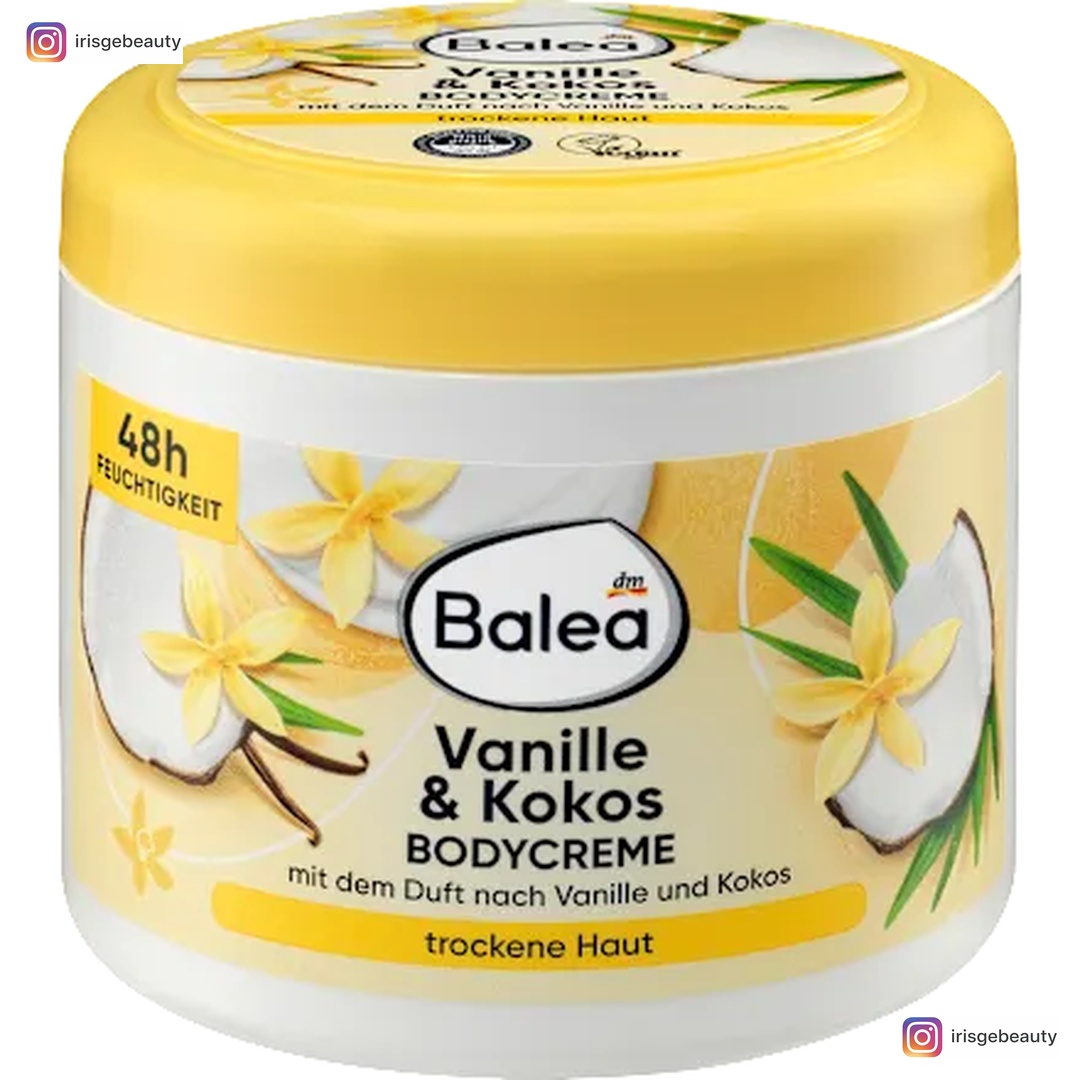 Body cream vanilla & coconut, 500 ml