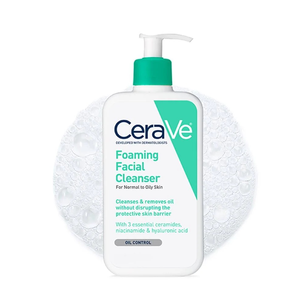 غسول سيرافي الرغوي للبشرة العادية إلى الدهنية