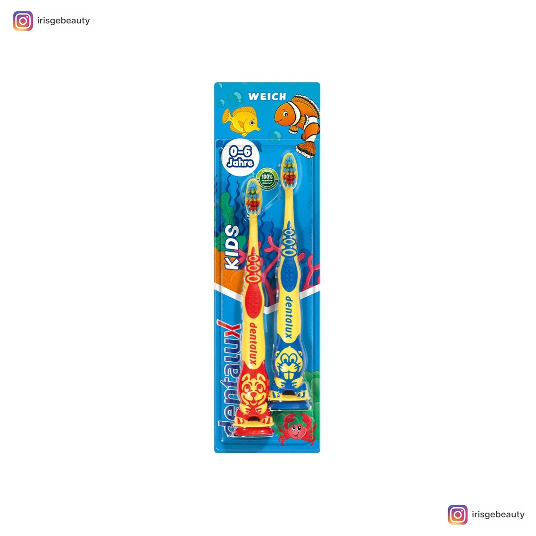 Dentalux Teeth brush 2.PC, JR 3-6