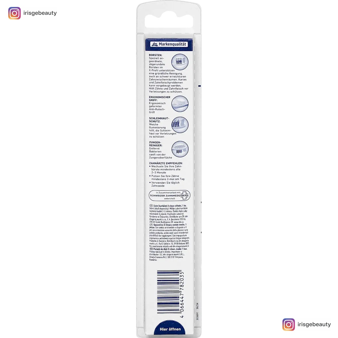 Thumbnail of Donto Dent Toothbrush X-clean medium Dontodent