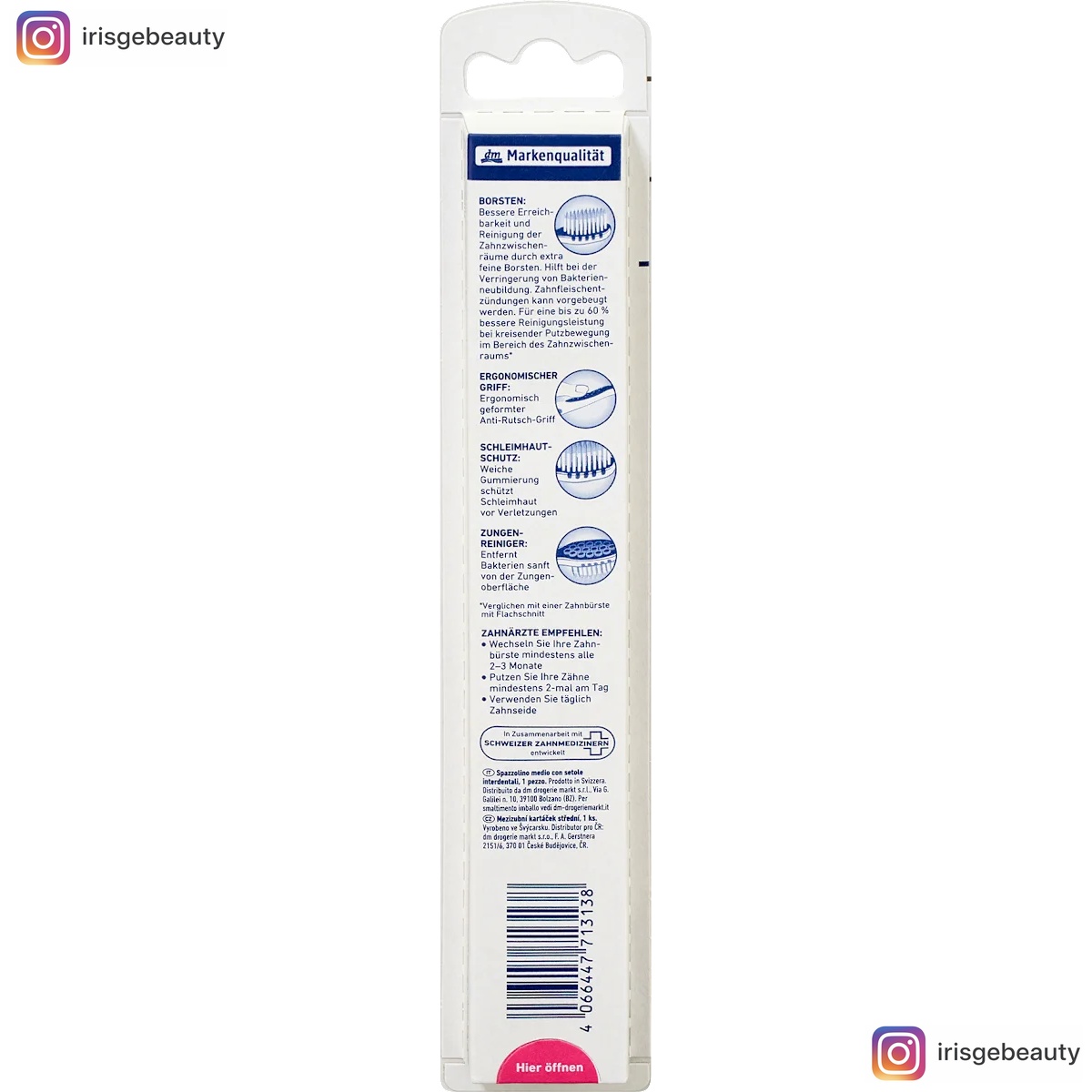 Thumbnail of Dontodent Interdental toothbrush, medium size, 1 pc.