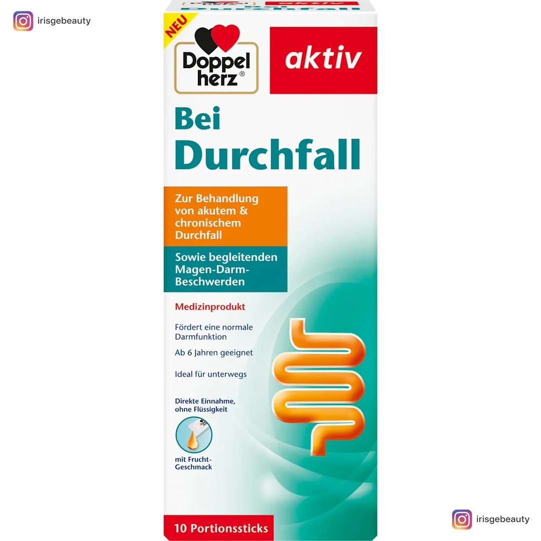 Doppelherz Liquid Sticks bei Durchfall 10 St, 150 g
