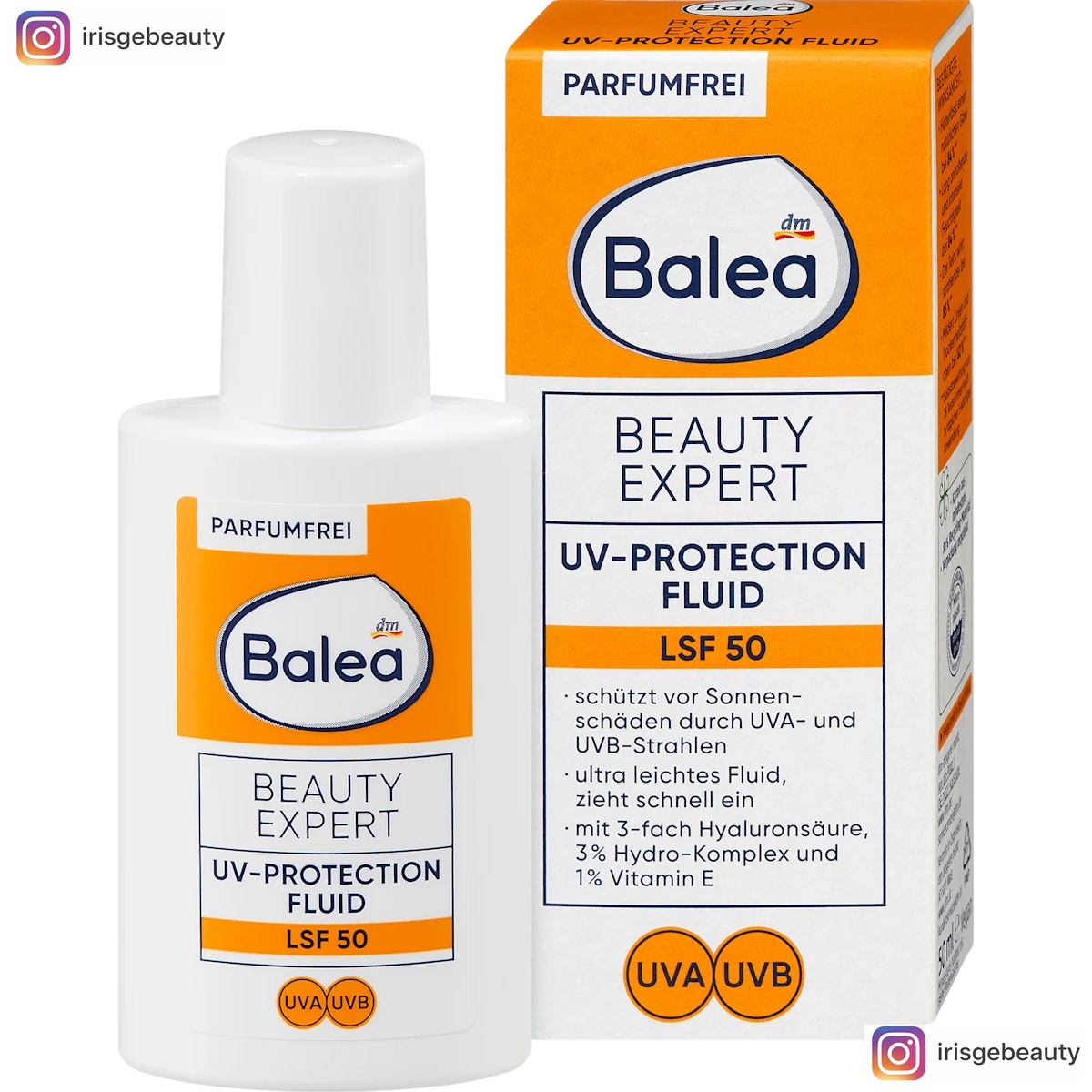 واقي شمس من باليا يو في بروتكشن SPF50 حجم 50 مل