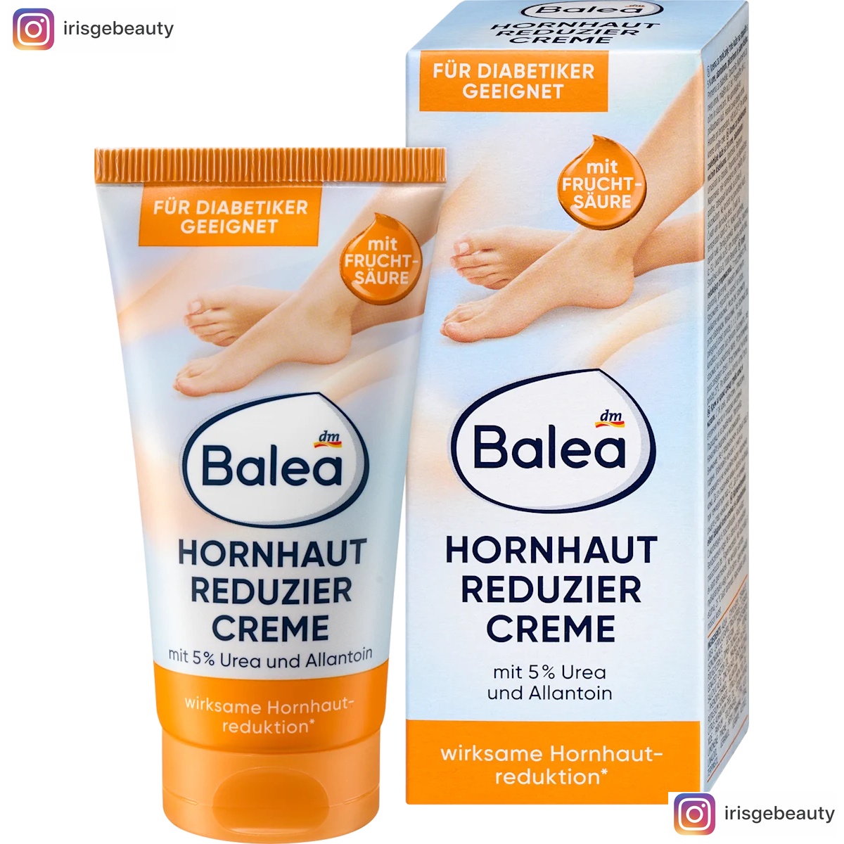 Foot cream, callus reducing cream with urea & allantoin Balea