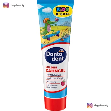 Kids toothpaste donto dent less than 6y