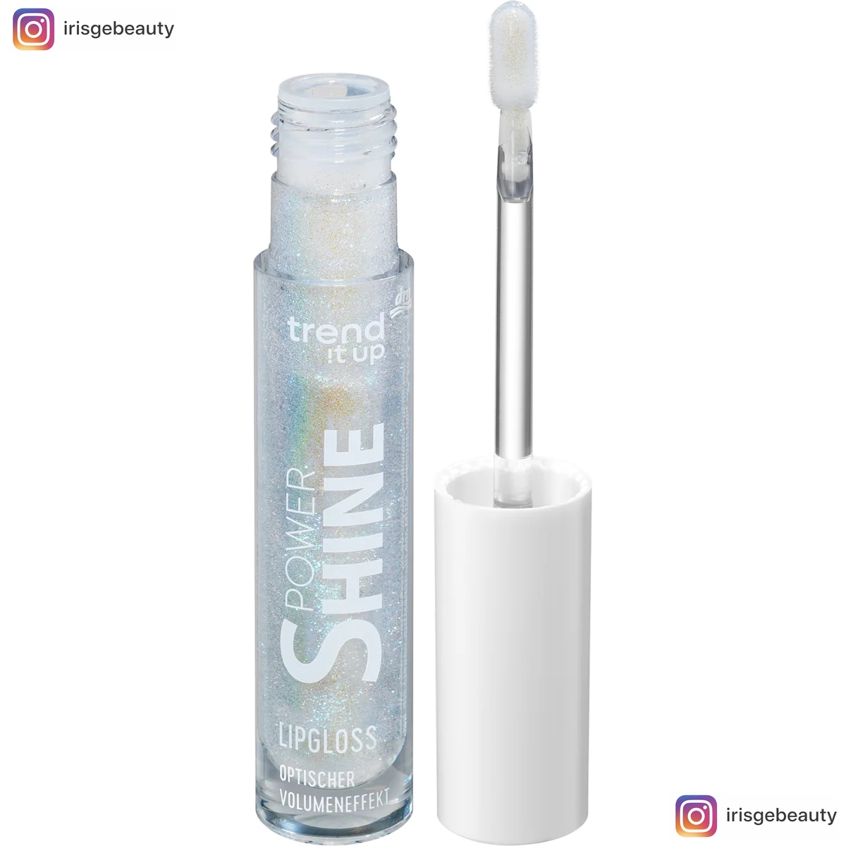 Lipgloss Power Shine 130 Glitter White trend !t up
