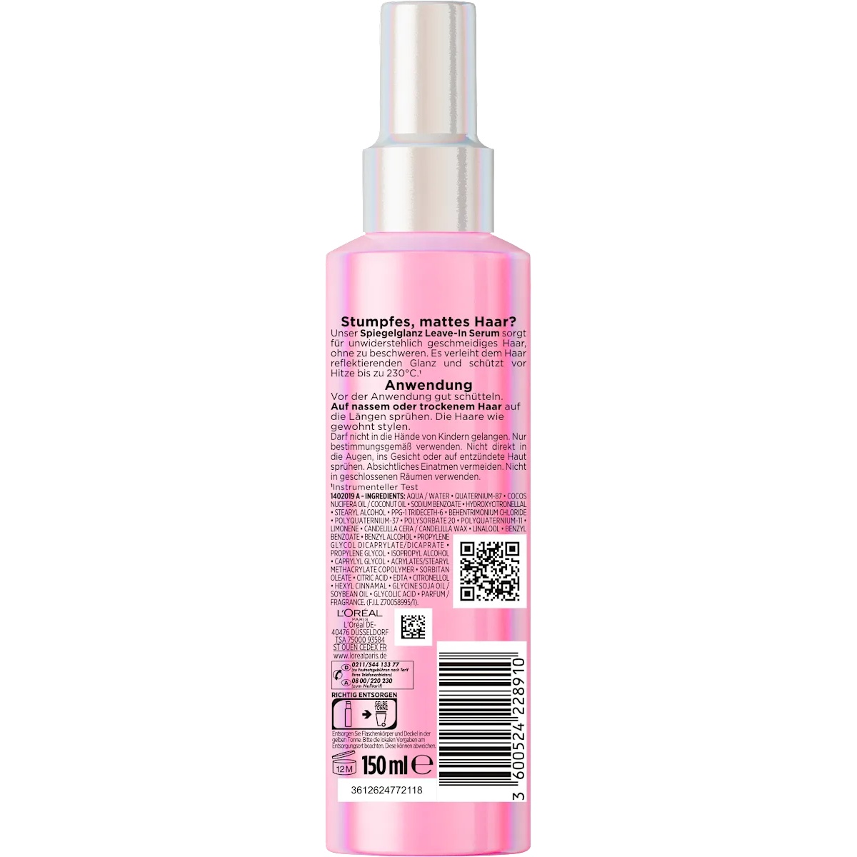 Thumbnail of  بخاخ شعر كلايكولك كلوس من لوريال بارس 150 مل