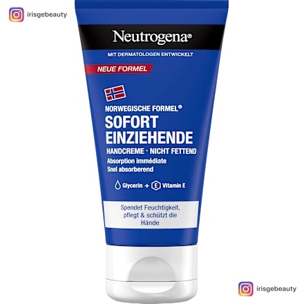 Neutrogena Instantly absorbing hand cream, 75 ml